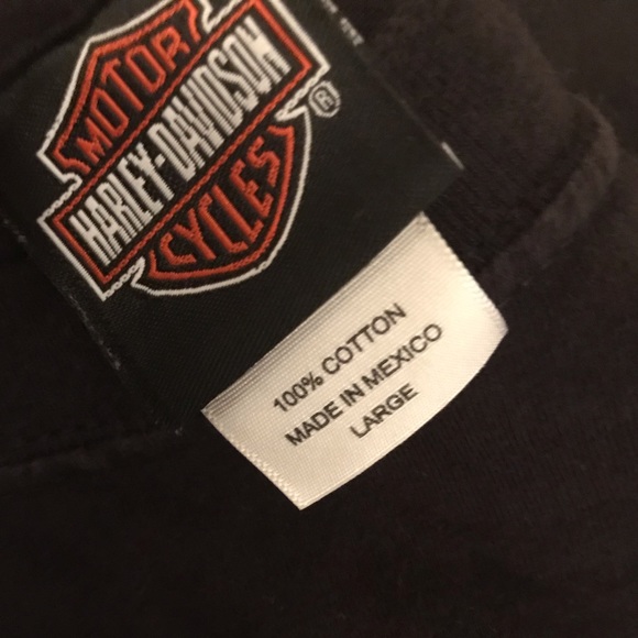 Harley Davidson Mens T Shirt Size Large - Picture 3 of 3